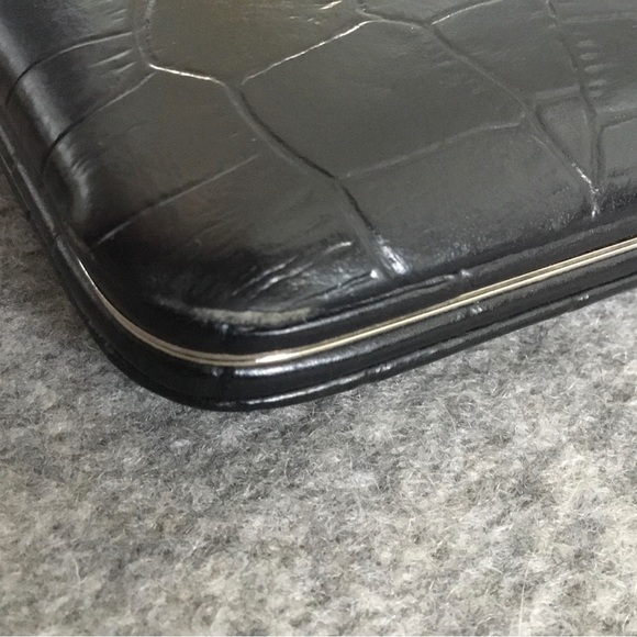 Faux Leather Black Wallet - Picture 6 of 7